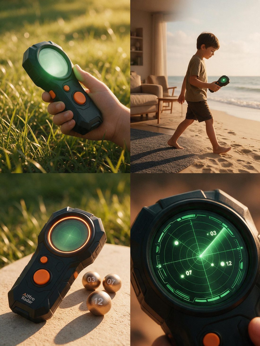 Aiffro Radar real-world treasure hunt